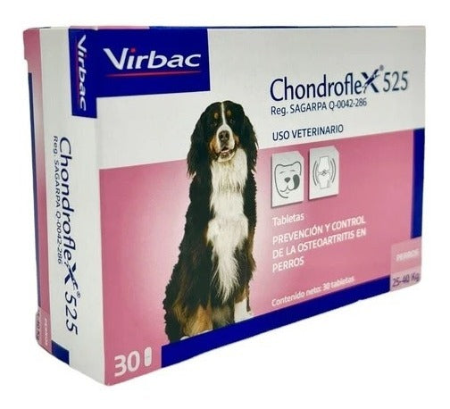 Chondroflex 525 30 Tab Virbac Condroprotector Articular
