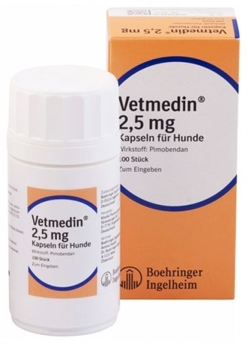 Boheringer Vetmedin Pimobendan 100 Cápsulas Perros