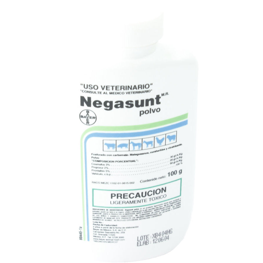 Negasunt  Polvo Veterinario Larvicida Y Cicatrizante 100 G