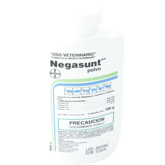 Negasunt  Polvo Veterinario Larvicida Y Cicatrizante 100 G