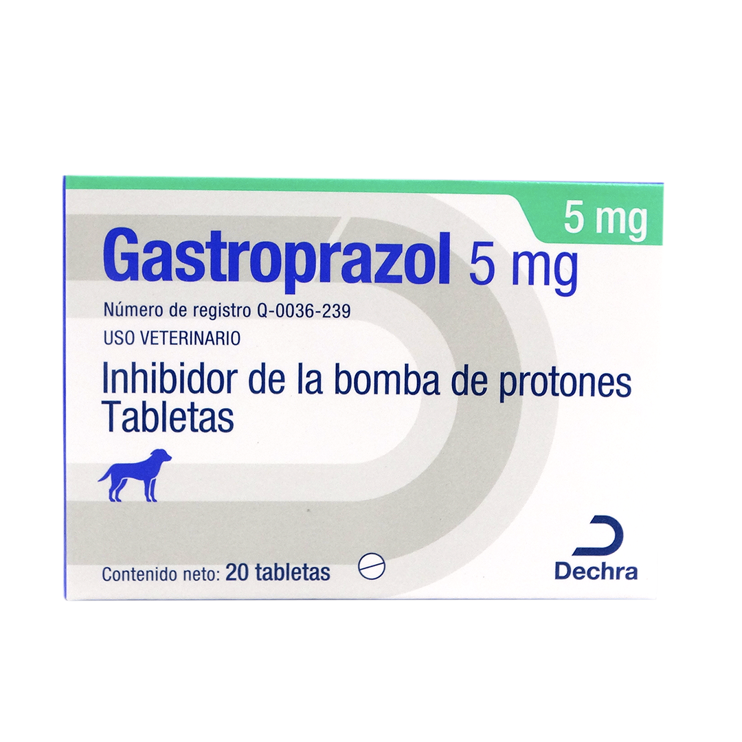 Gastroprazol 5 mg Caja con 20 Tabletas